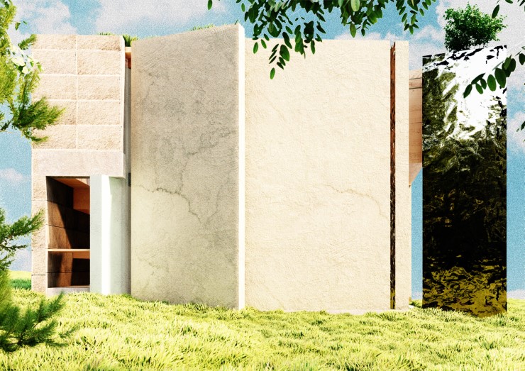 zahradní pavilon - vizualizace 3